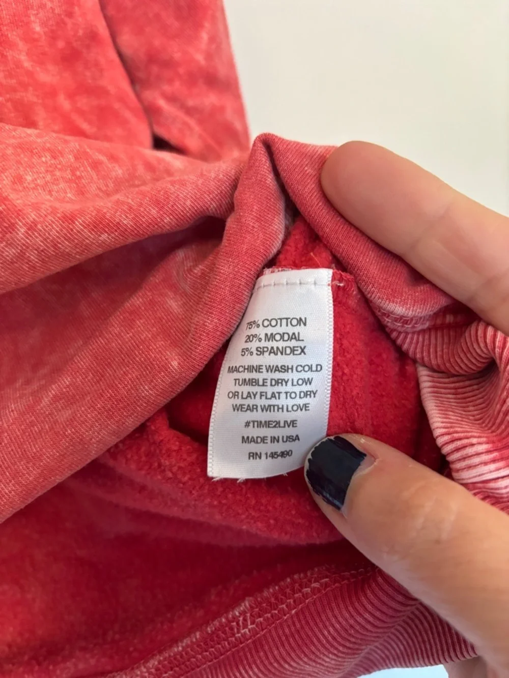 Electric & Rose Apres Surf Club Sweatshirt Size Medium Distressed Oversized Soft - Picture 3 of 6
